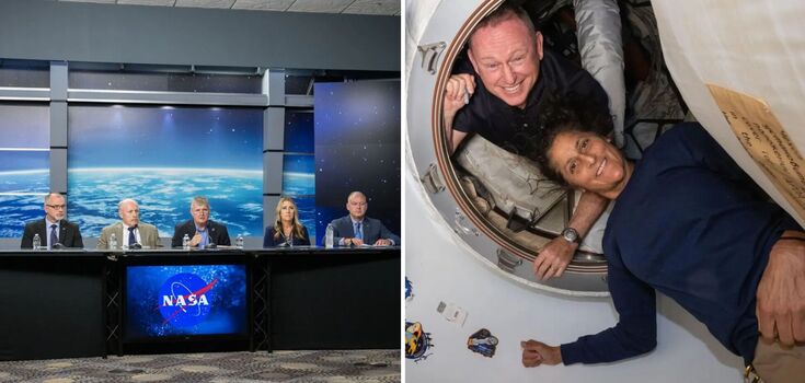 NASA astronauts stuck on ISS until February 2025 due to technical problems: the mission was planned for only 8 days