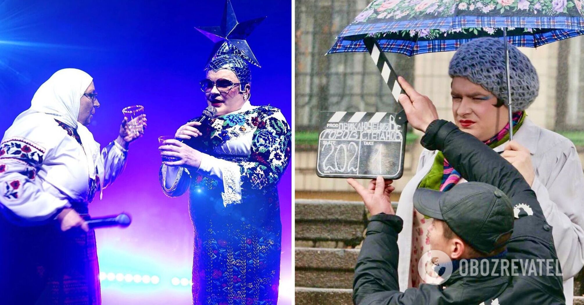Serdyuchka impressed her fans with a Ukrainian translation of the song "Wanted a groom". The video went viral