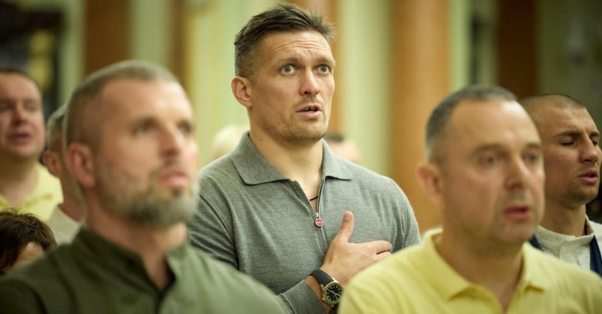 "I will work there, then I will become a minister." Usyk confessed what he will do after his career is over