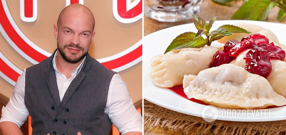 Steam dumplings according to the recipe of Volodymyr Yaroslavsky