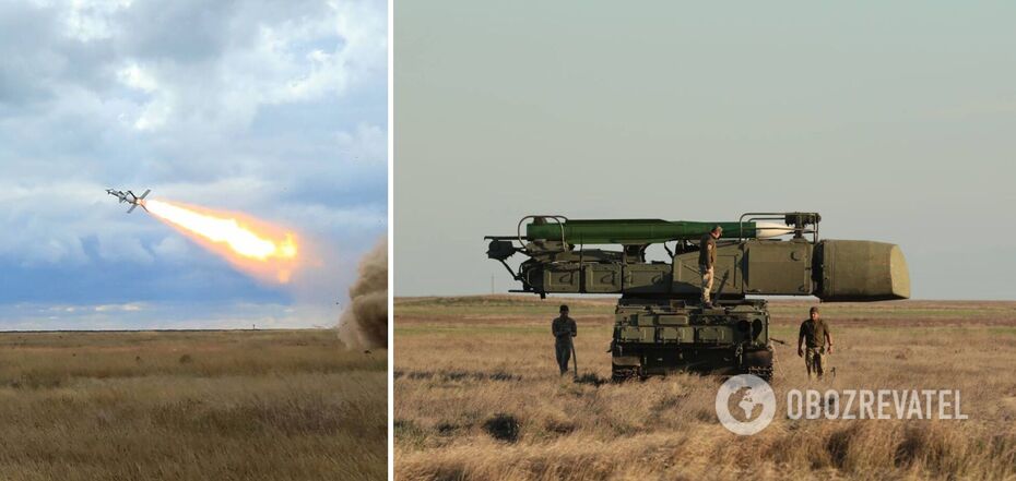 Air defense forces were working in the region