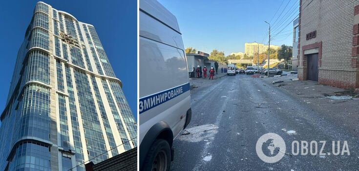 Russians complained about drone attacks in Saratov and Engels. Photos and videos