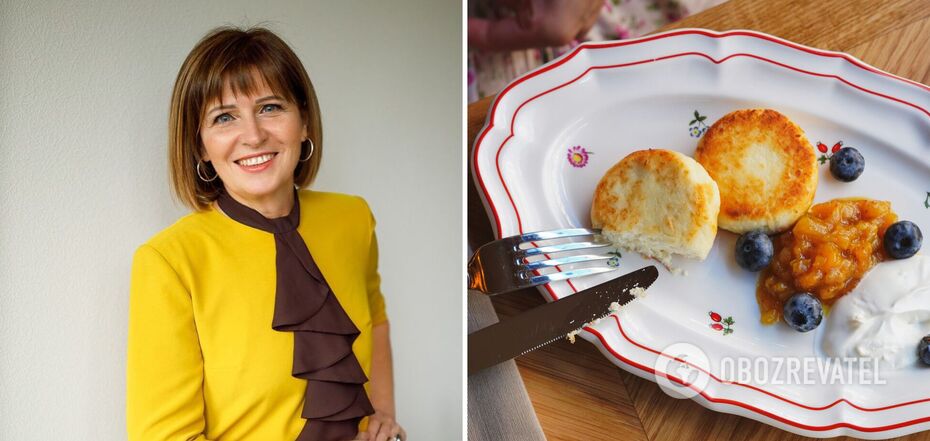 Recipe for syrniki from Svetlana Fus