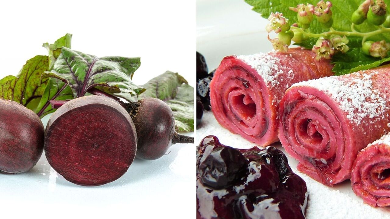 Original beetroot dishes: chips, stewed and in drinks