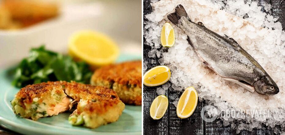 Fish cutlets