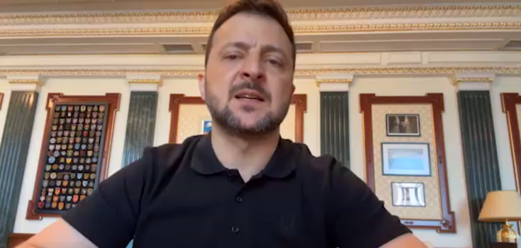 "Putin nie zdradza samego siebie, jest chorym stworzeniem". Zełenski reaguje na nowy atak Rosji na Ukrainę i apeluje do Zachodu