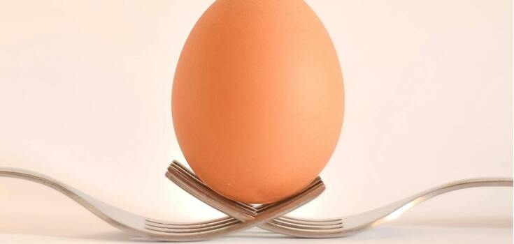 You definitely cracked the eggs wrong! Culinary experts show you the right way
