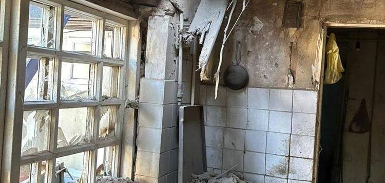 Russians launched a combined attack on Poltava region: 6 people were wounded, power outages in the region. Photo