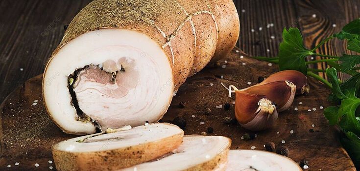 Better than ham: how to cook a budget roll of lard