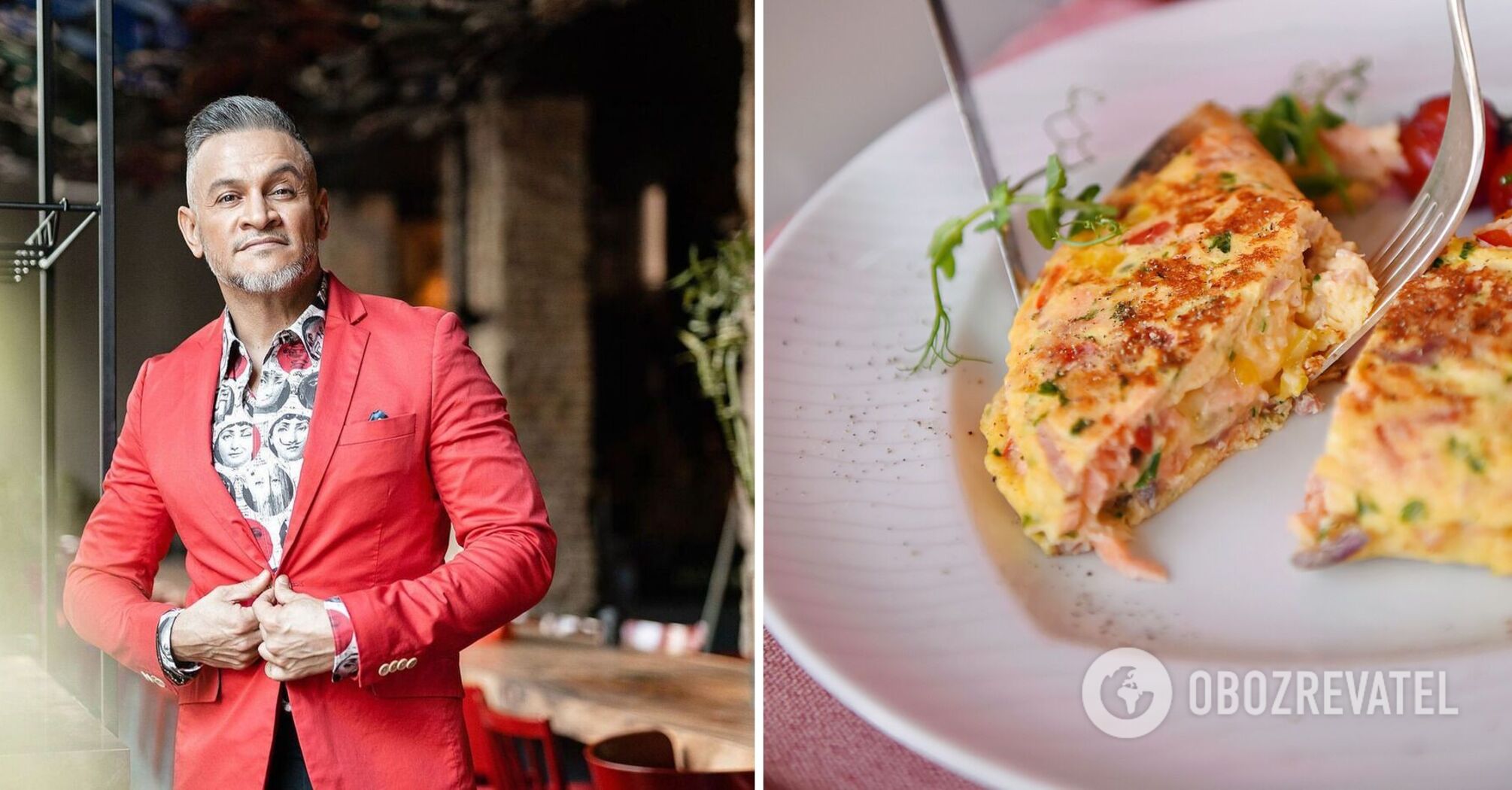 Hector Jimenez-Bravo shared a recipe for a delicious omelet