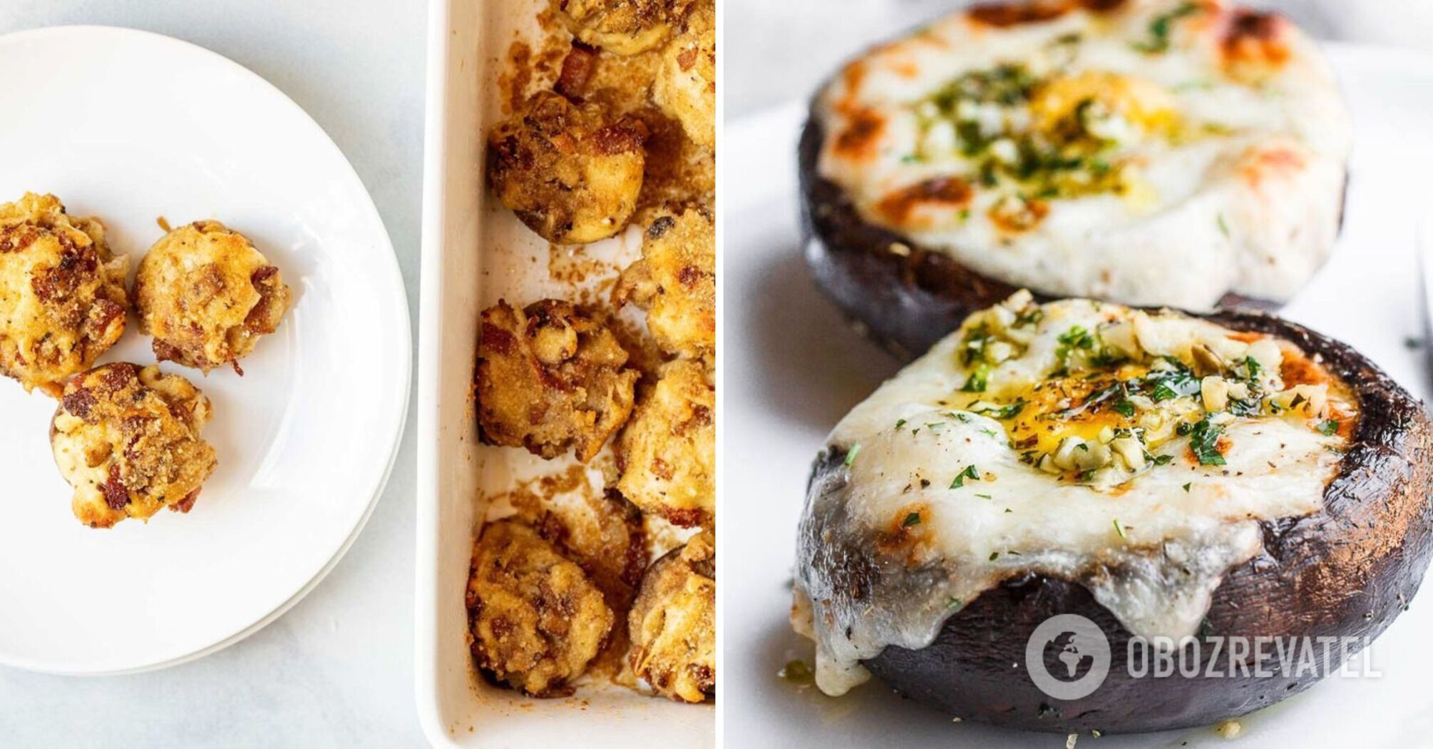 Mushrooms in a marinade with cheese: a good appetizer for all occasions