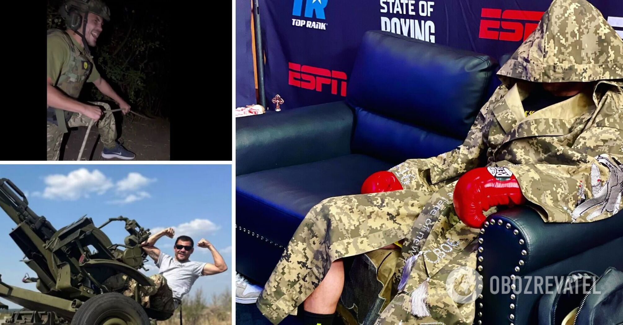 "To Okhmatdyt!" The world boxing champion roasted the Russian occupiers with a cannon. Video