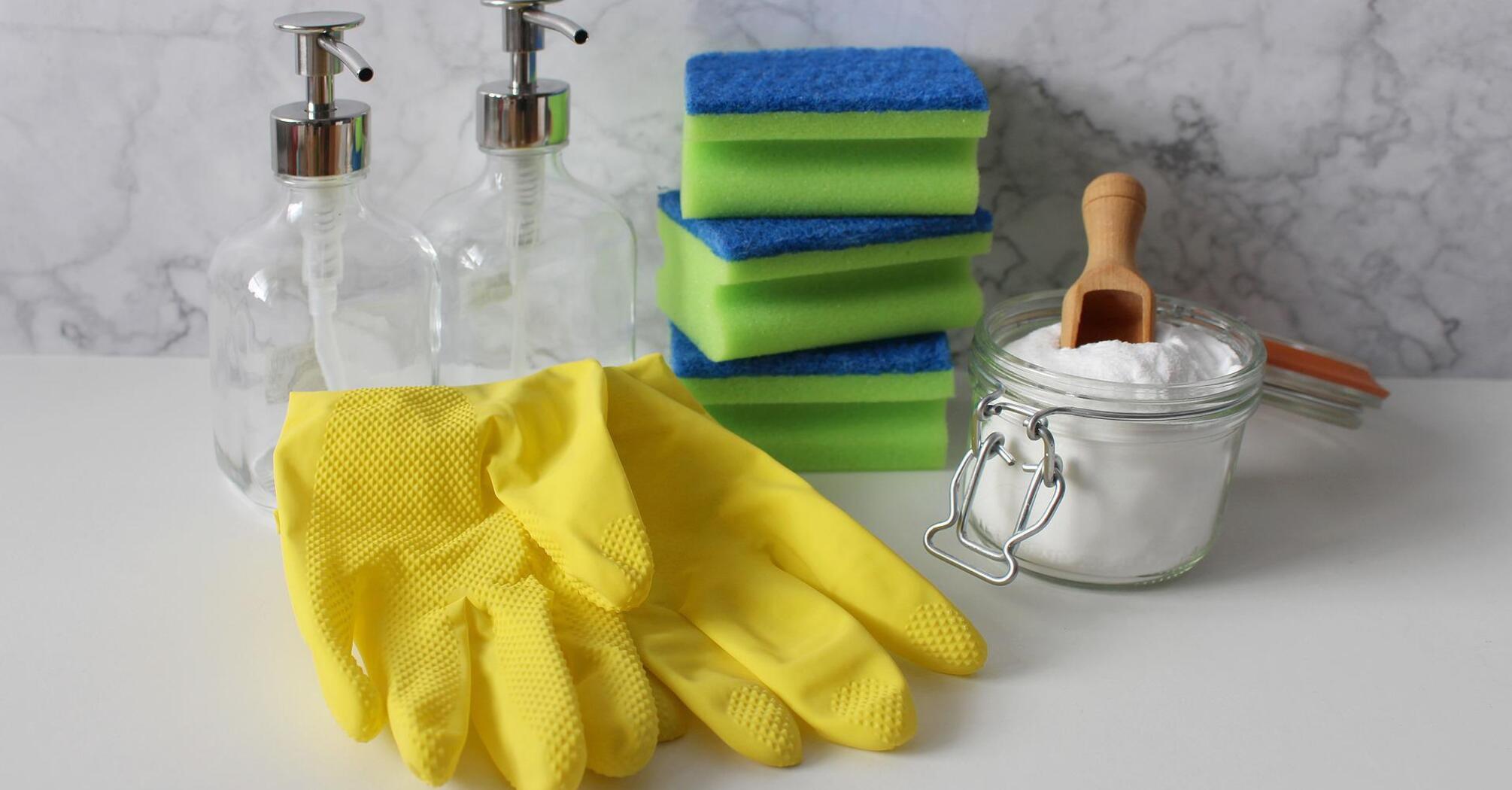 Dishwashing sponges