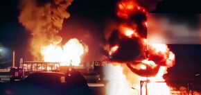 DIU and SOF hit an oil depot in Rostov region: the fire continues. Video