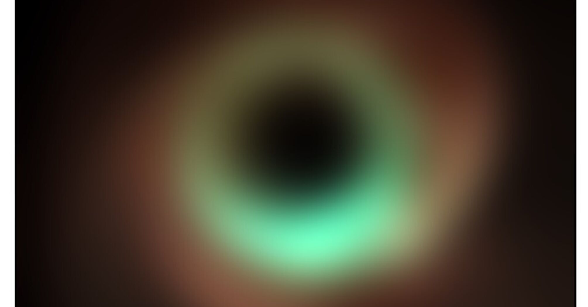 The supermassive black hole 55 million light-years from Earth was shown in the highest resolution ever. Photo