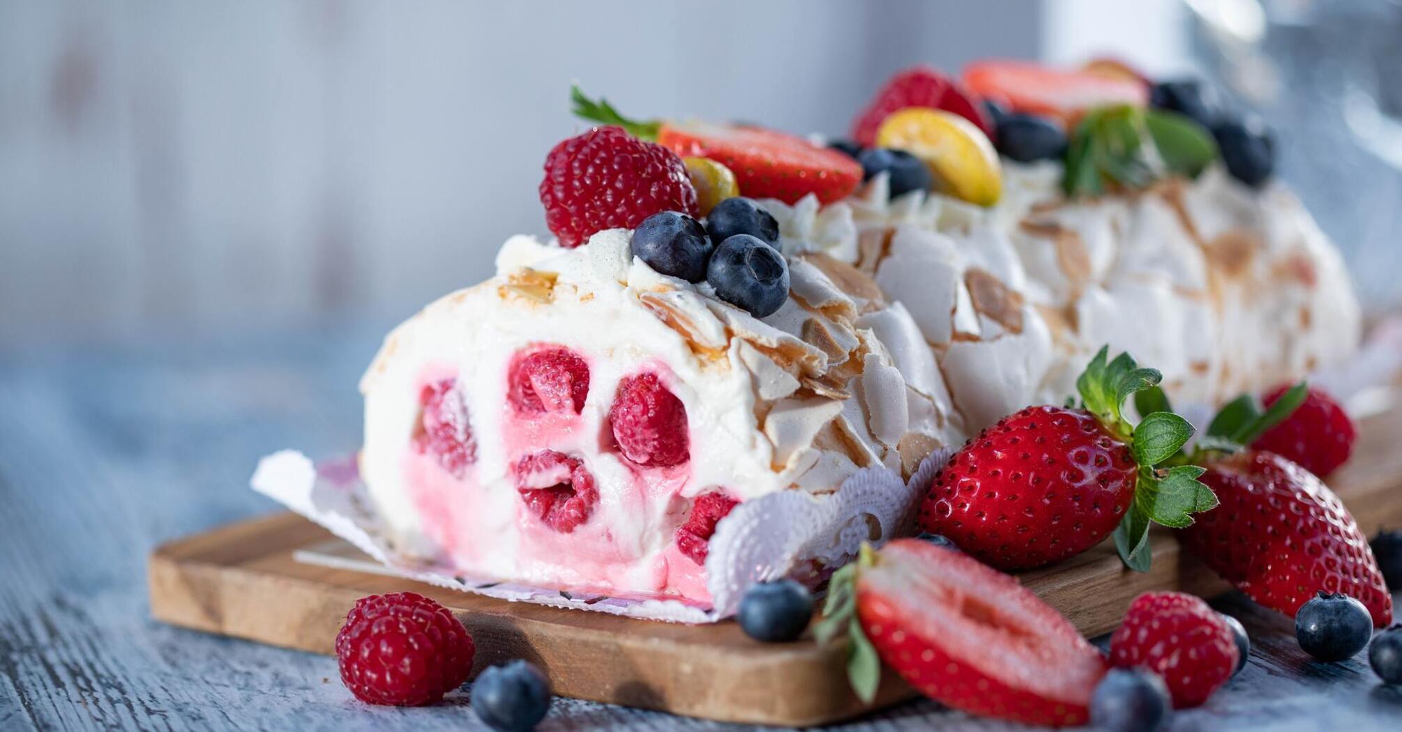 Recipe for meringue roll