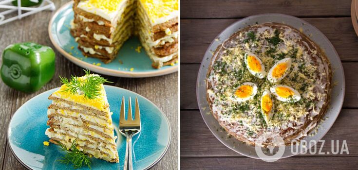 How to prepare liver pancake cake: a classic recipe for a favorite dish