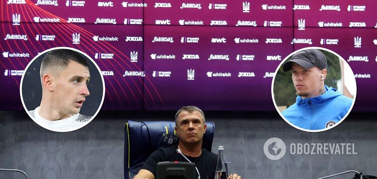 "There are no irreplaceable ones". Khatskevych explains Rebrov's decision on the Ukrainian national team
