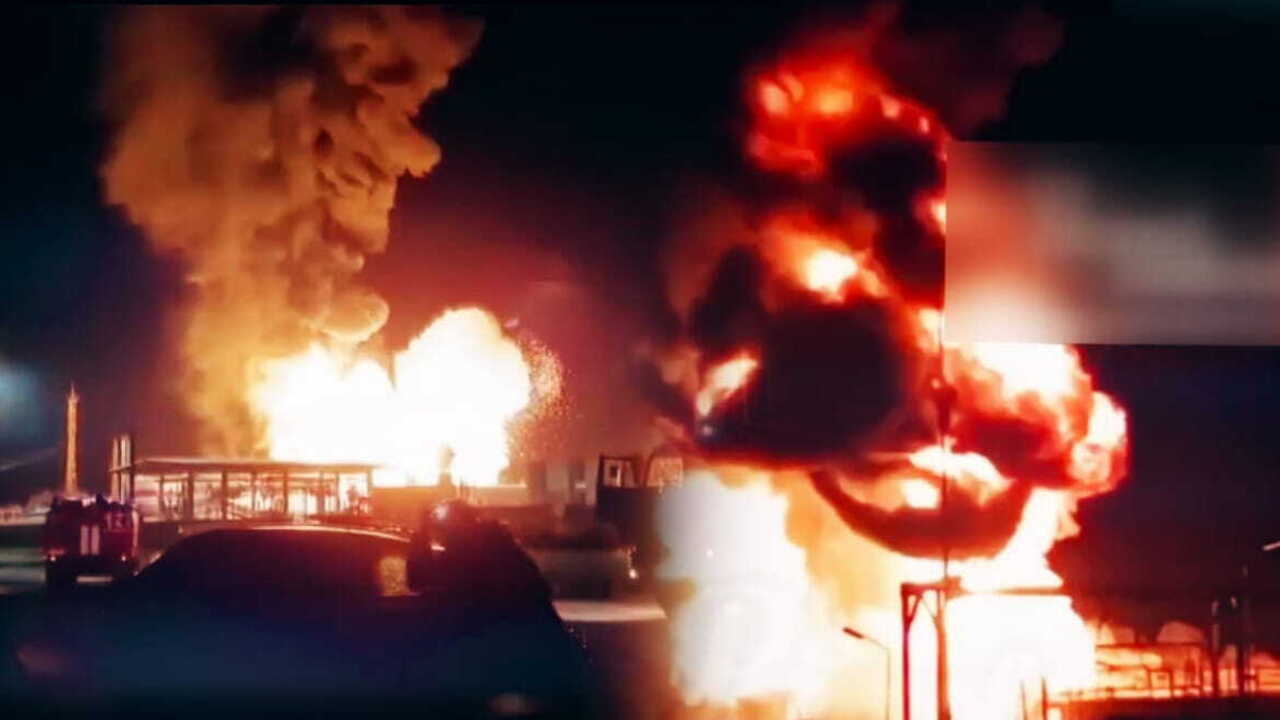 DIU and SOF hit an oil depot in Rostov region: the fire continues. Video