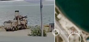 Russians have installed a Pantsir-S1 air defense system on the Kerch Bridge. Photo