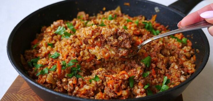 Merchant buckwheat: an unusual hearty dish for the whole family