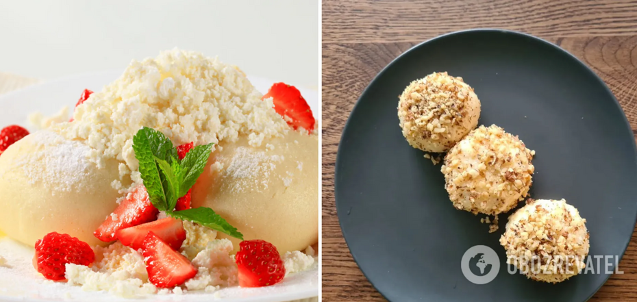 Gombovtsi with cherries