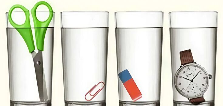 Which glass has more water in it? A challenging puzzle