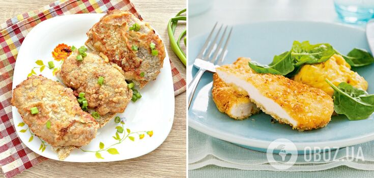Perfect chops in an unusual batter: how to prepare a simple dish in a new way