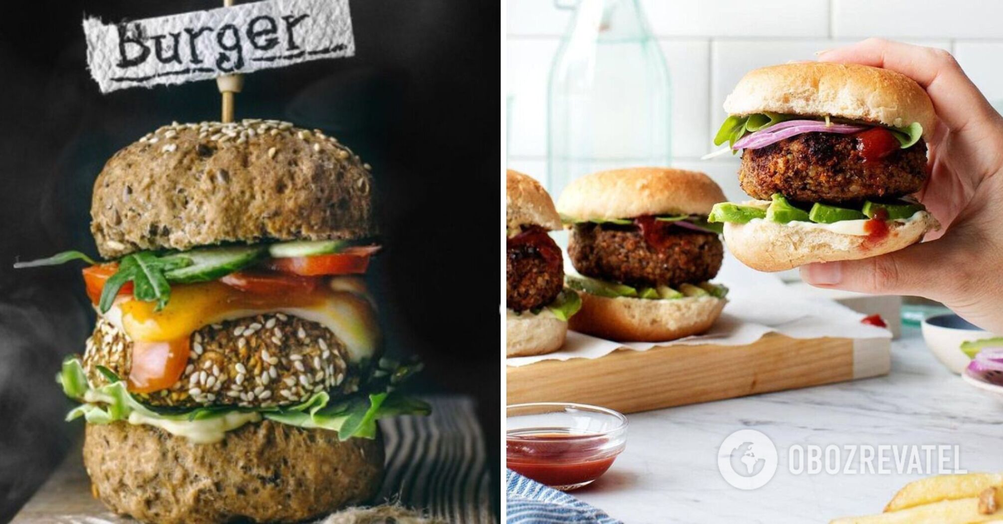 What is the secret of a vegan burger: food blogger's experience