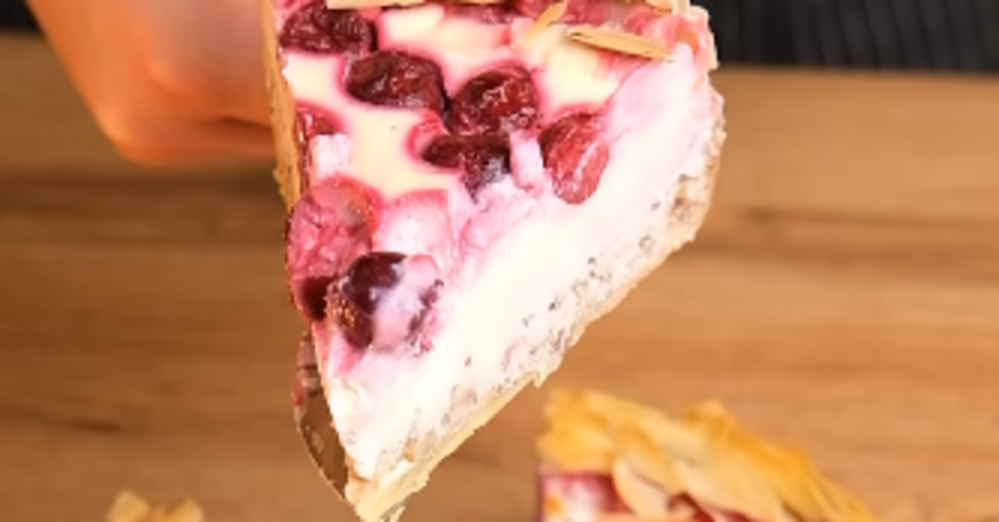 Sweet phyllo casserole: recipe for a delicious dessert with nuts and cherries