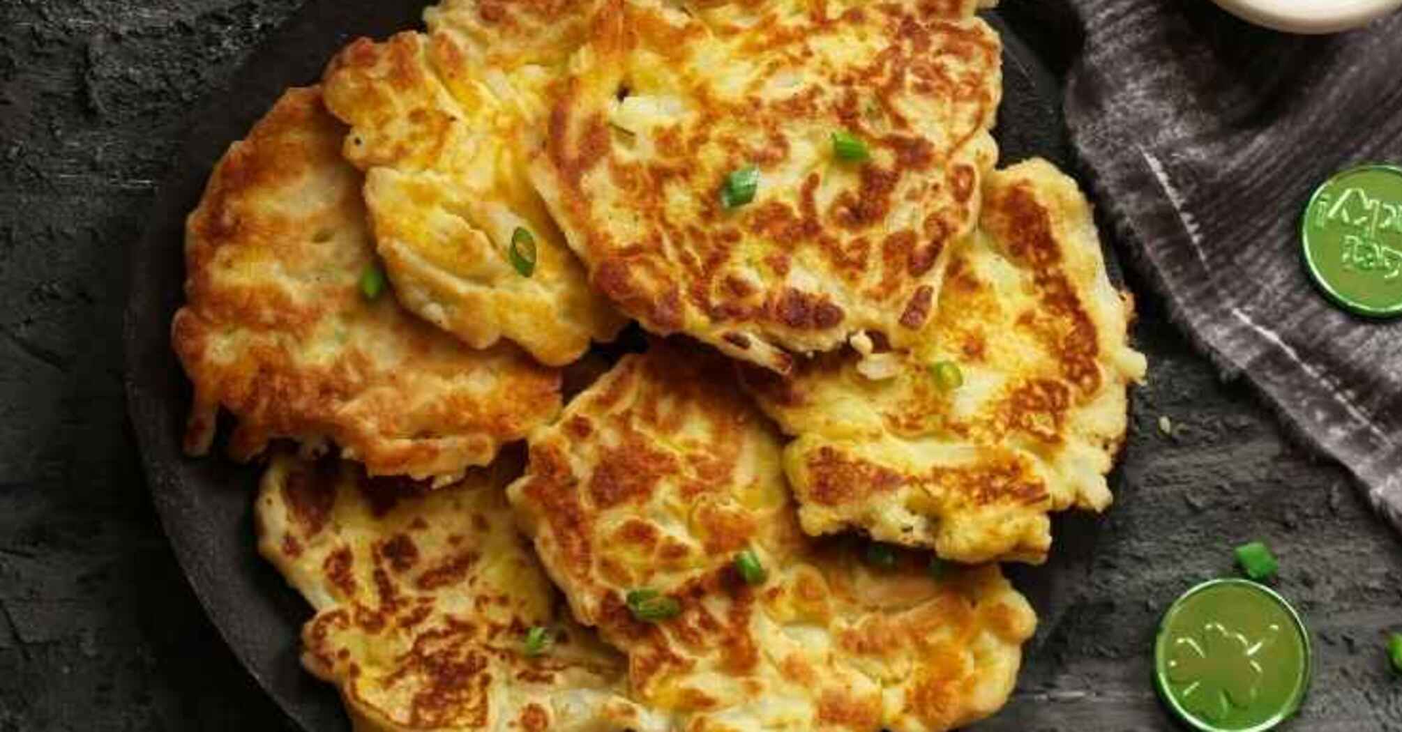 Hearty potato pancakes with a secret: be sure to add this delicious filling
