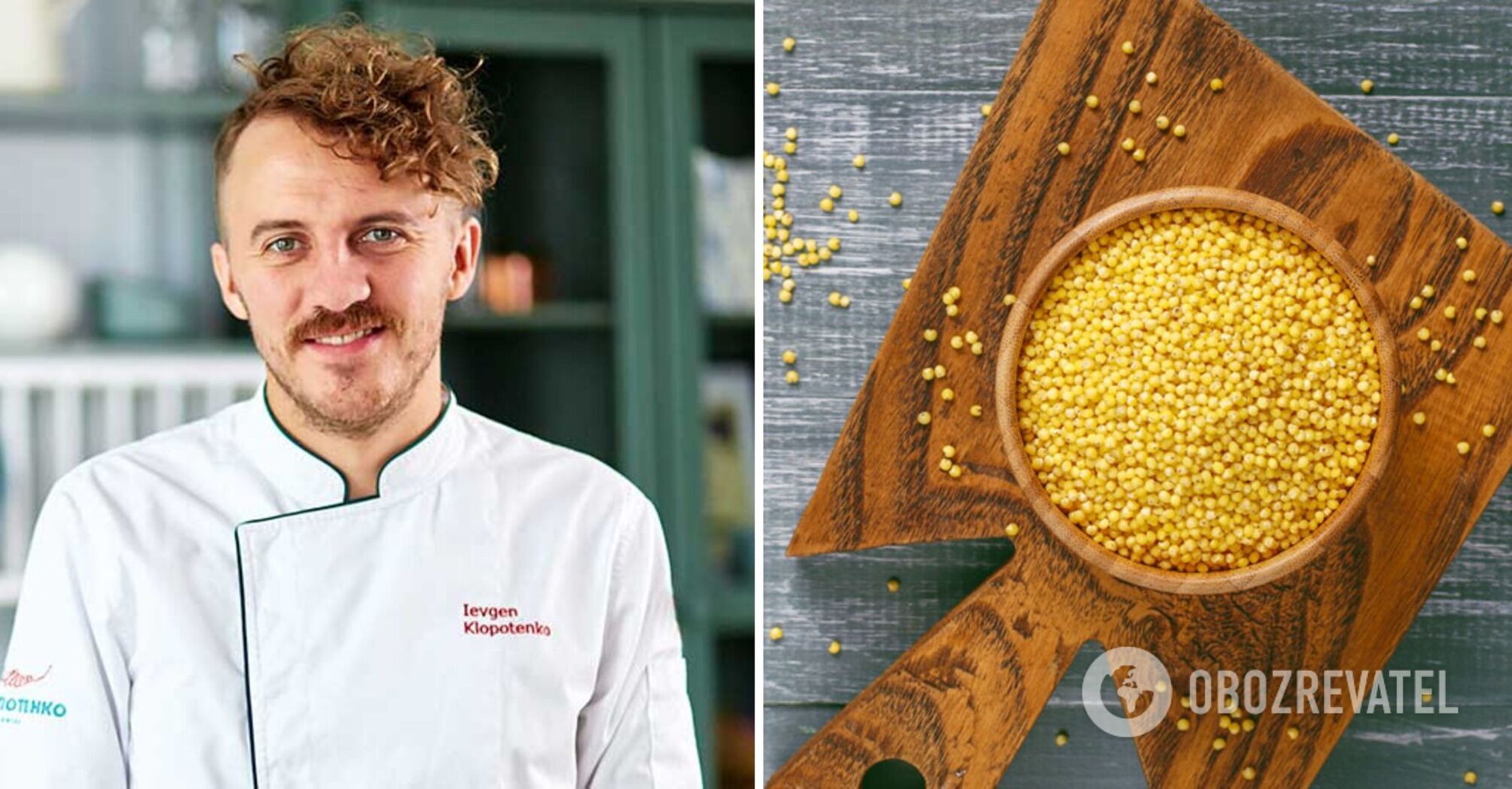 Yevhen Klopotenko explains how to cook millet