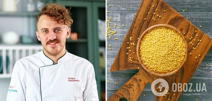 Yevhen Klopotenko explains how to cook millet