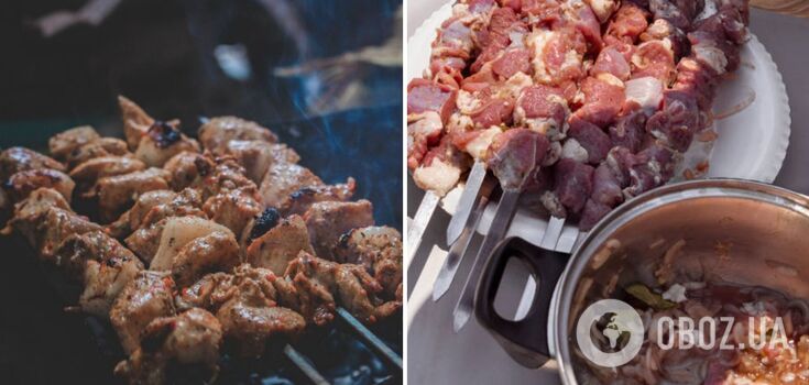How to marinade kebabs with onions and spices: the easiest recipe