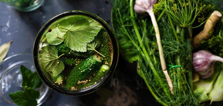 Recipe for crispy cucumbers