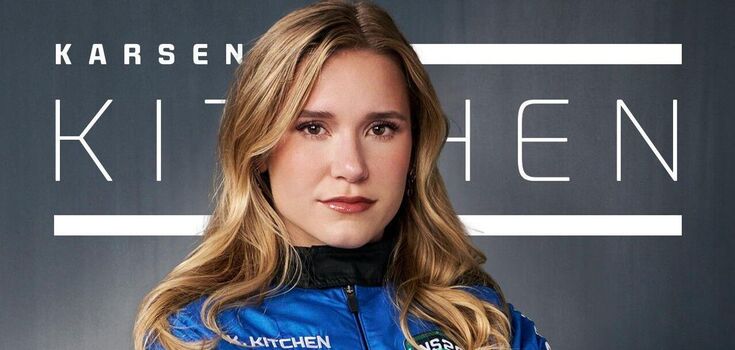 The 21-year-old student became the youngest woman to cross the Karman line and travel into space. Photos and videos