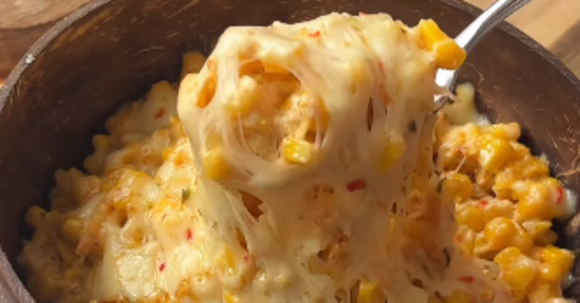 Cheesy corn like at your favorite park: how easy to make at home