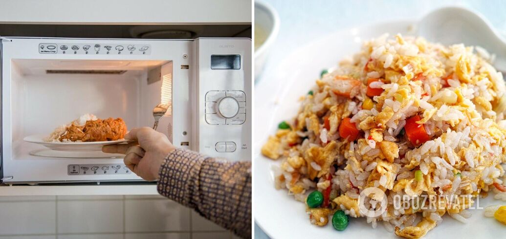 How to reheat rice properly
