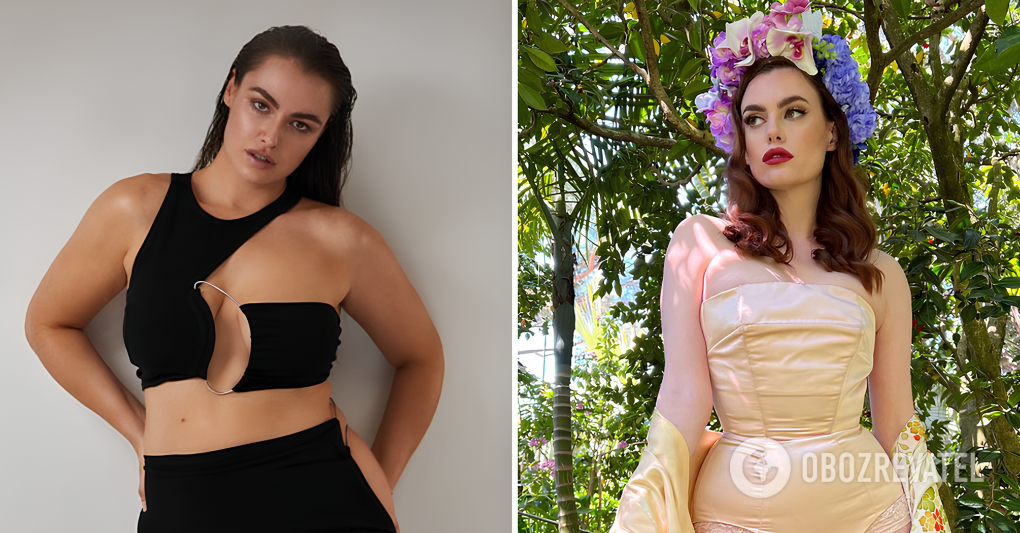 5 models who became more popular after gaining weight. Photos then and now