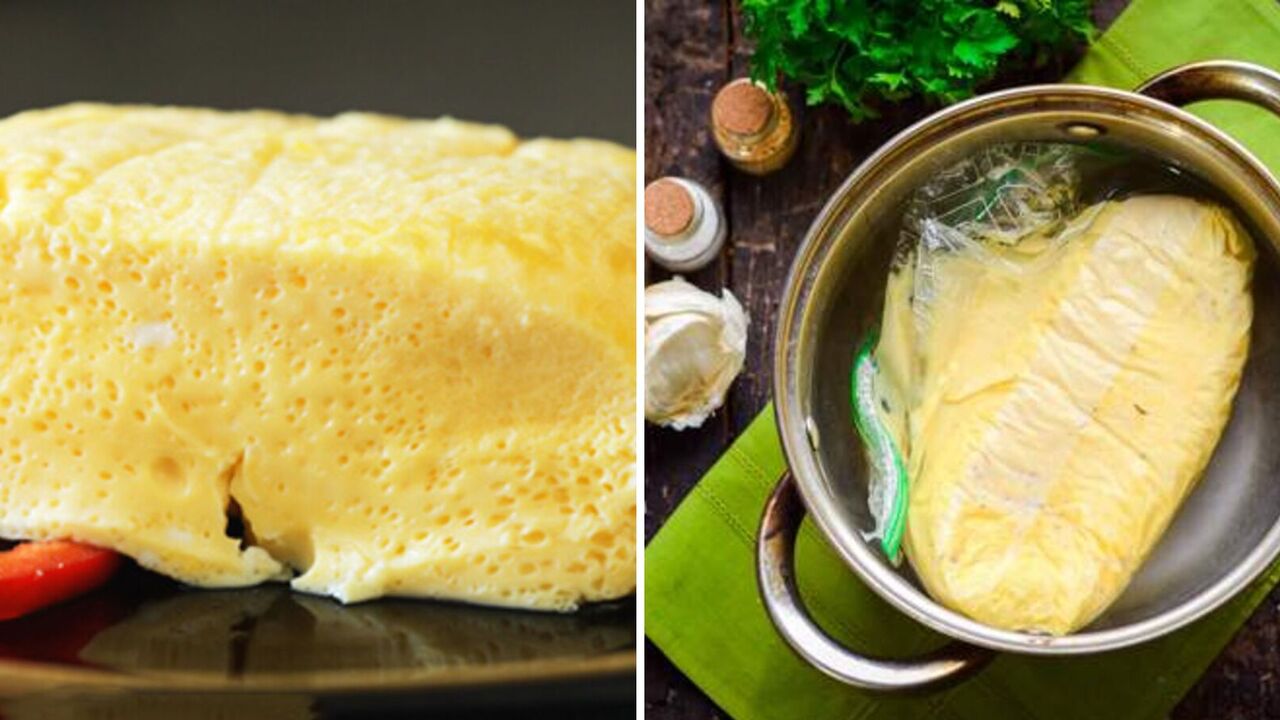 How to quickly prepare omelet in a bag with minimum ingredients: a simple life hack