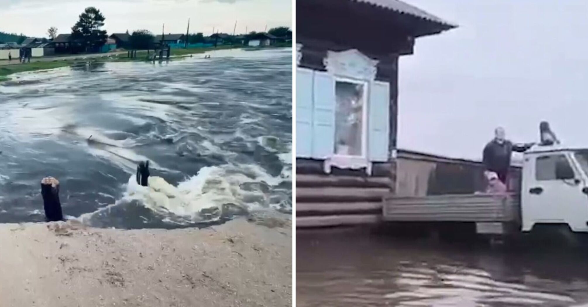 State of emergency issued in Russia's Buryatia as large-scale flooding destroys bridges and swamps houses