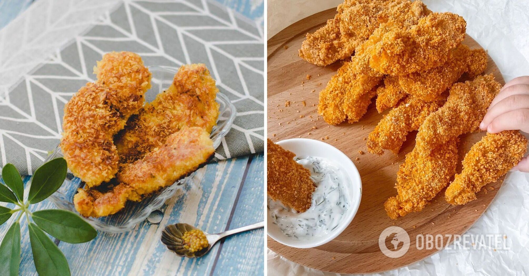 How to make famous chicken strips: will be as good as in KFC