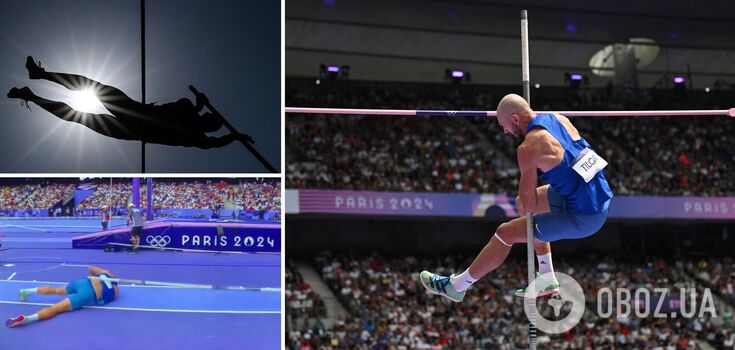 At the 2024 Olympics, the Estonian athlete was pole vaulting and fell the wrong way. Video