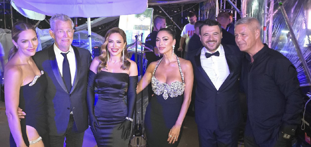 Canadian superstar David Foster appeared in the company of Ani Lorak