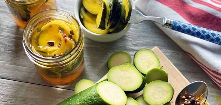 Korean zucchini: a recipe for a savory appetizer