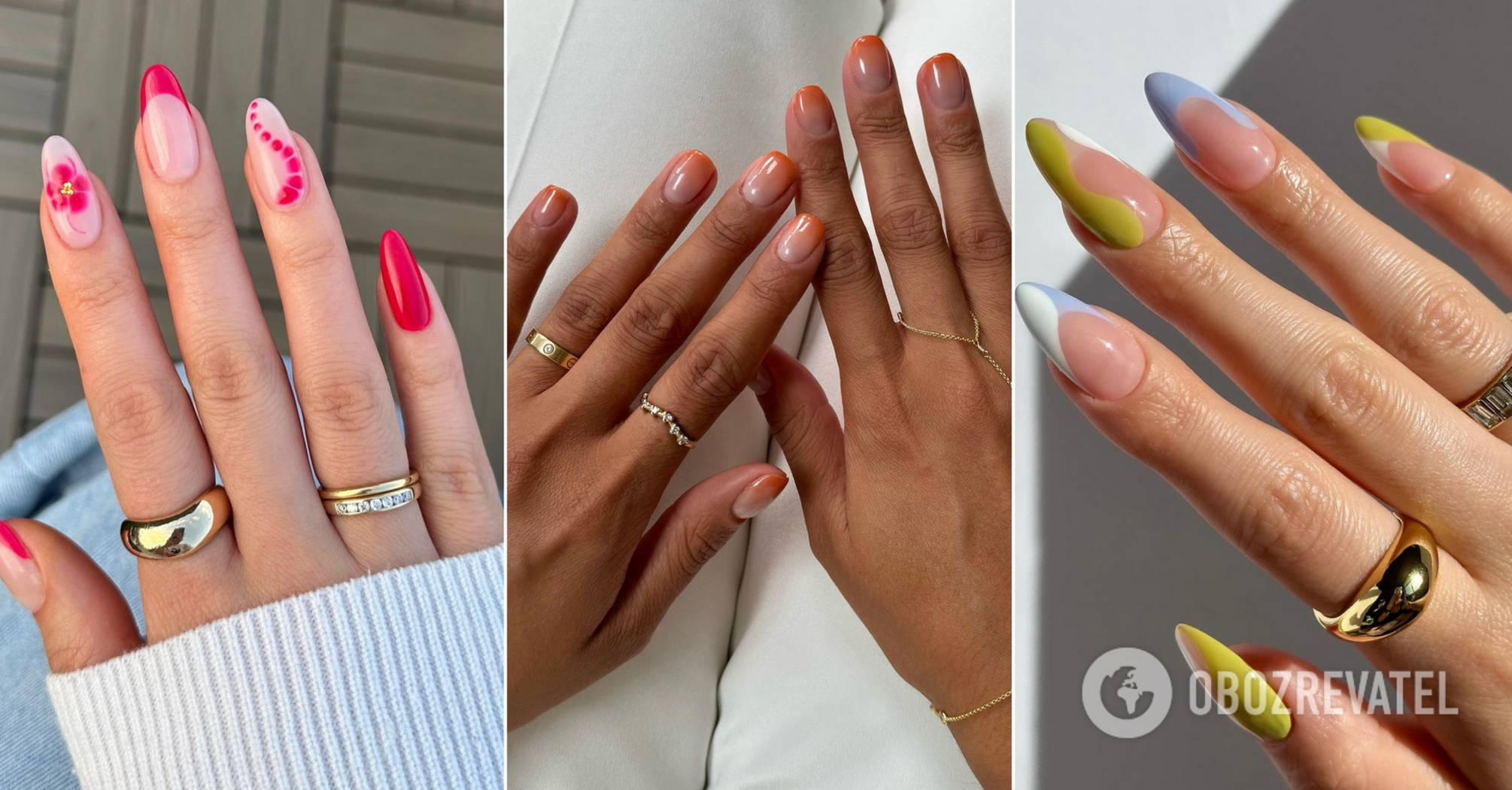 Perfect for the end of summer. 10 French manicure ideas that challenge the classics