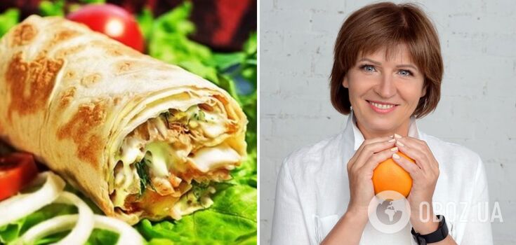 How to fill pita bread to make it healthy: Svitlana Fus shares her ideas