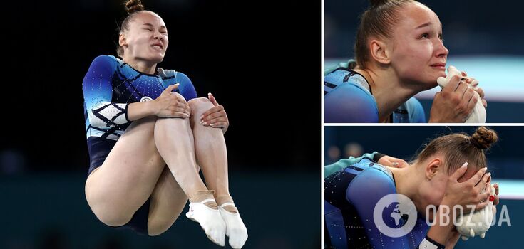 "I'm ashamed to watch". The Russian champion, who supported "Z," was caught up in karma at the 2024 Olympics. She burst into tears. Photo