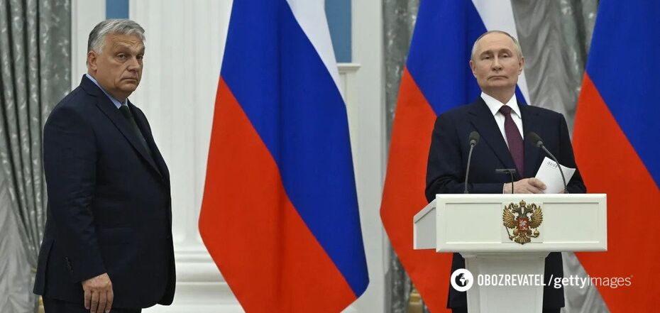Viktor Orban w Rosji