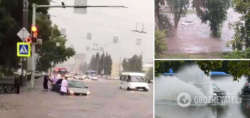 Novokuznetsk after a downpour
